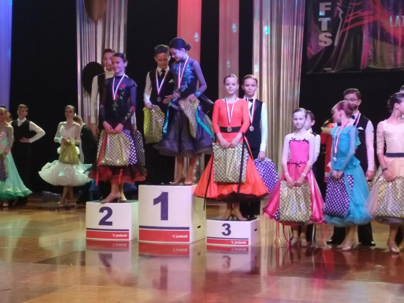 Sukcesy KTS FOCUS na turnieju tańca w Szczecinku
