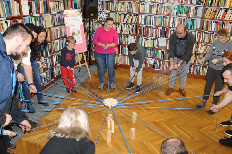 Rodzinne Turnieje Gier Planszowych w międzyzdrojskiej bibliotece i w Wiklinie w Wapnicy